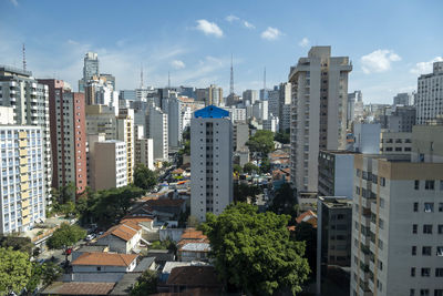 Cityscape against sky