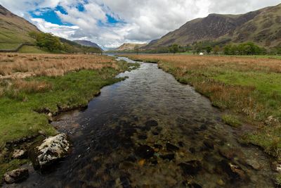 Crystal clear waters in the lake district 