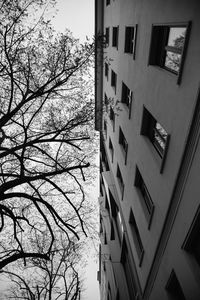 Low angle view of buildings against sky