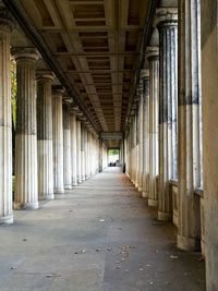 Corridor of building