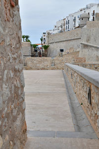 View of old building against sky