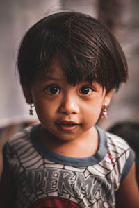 Portrait of cute boy