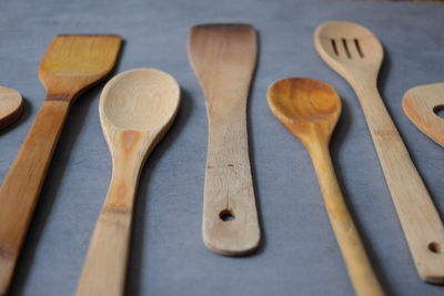 Close-up of objects on table