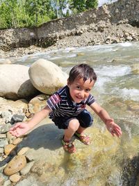 River ferozpora tangmarg kashmir