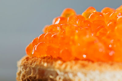 Close-up of orange slice