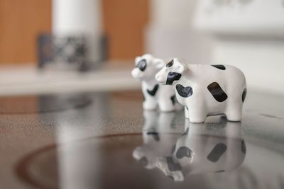 Close-up of stuffed toy on table