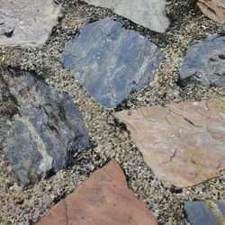 Full frame shot of rock on beach