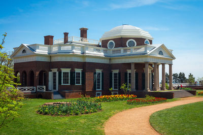 View of historical building against sky