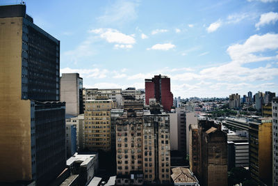 Cityscape against sky