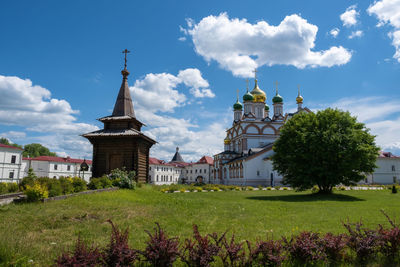 Varnitsky trinity-sergius monastery in yaroslavl region, rostov veliky, varnitsa village.