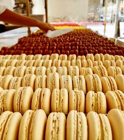 Close-up of sweet food for sale in market