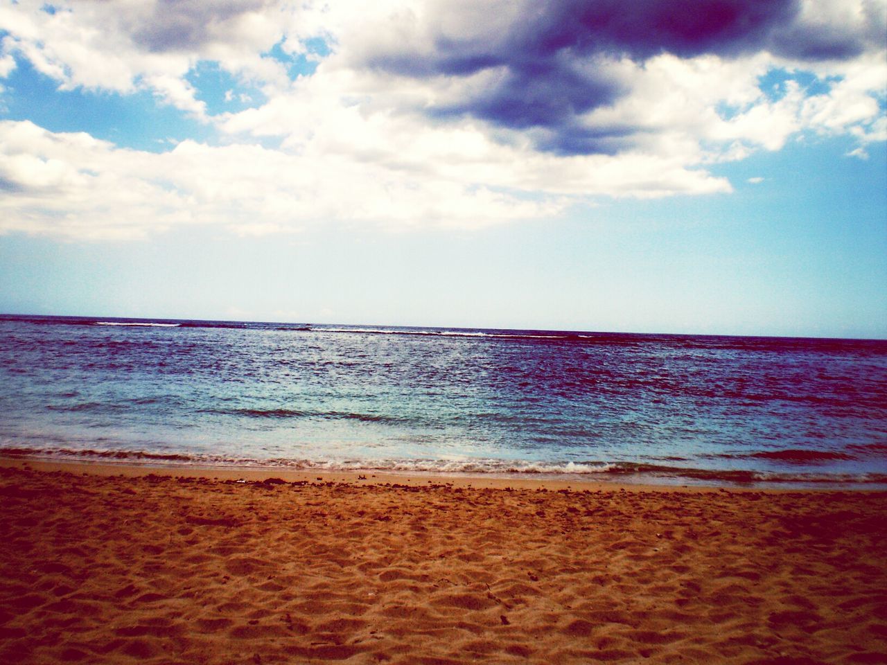 beach, sea, sky, horizon over water, water, sand, shore, tranquil scene, tranquility, scenics, beauty in nature, cloud - sky, nature, cloud, idyllic, coastline, cloudy, wave, remote, calm