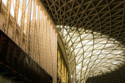 Low angle view of ceiling