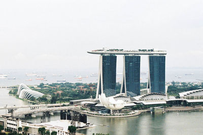 View of city at waterfront