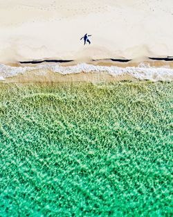 Man surfing in sea