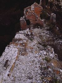 Low angle view of old building