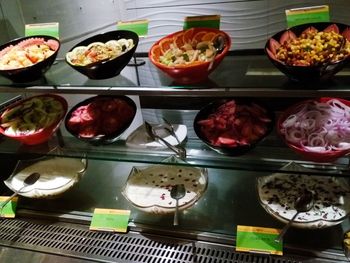 Variety of food for sale