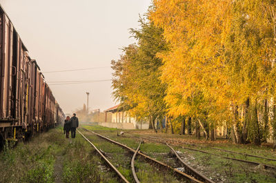 Railroad tracks