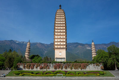 View of historical building against sky