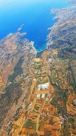 Aerial view of landscape