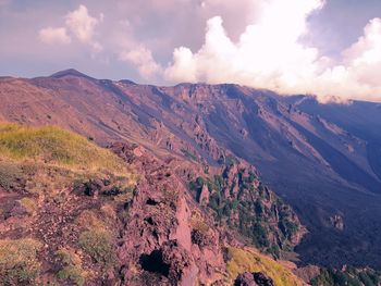 Monte etna, valle del bove.