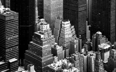 Full frame shot of buildings in city