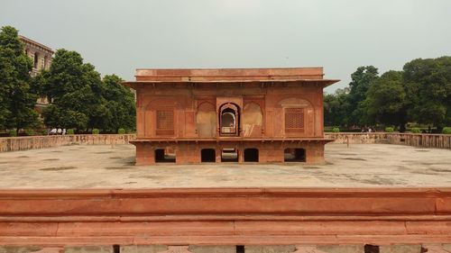 Built structure against clear sky