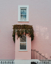 Exterior of building in city