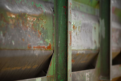 Close-up of rusty metal