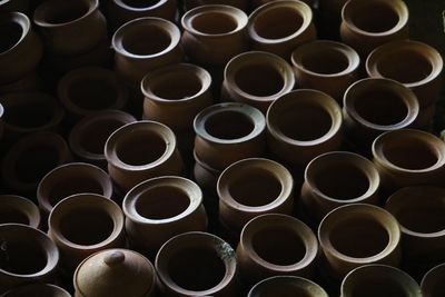 Full frame shot of pipes