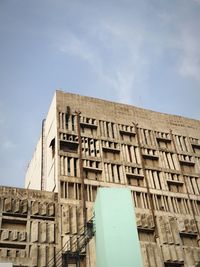 Low angle view of building against sky