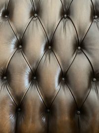 Full frame shot of abstract pattern on sofa