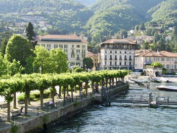 View of buildings at waterfront