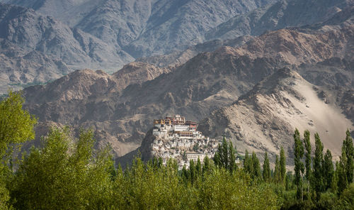 Scenic view of mountains