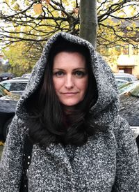 Portrait of smiling young woman