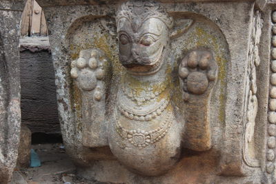 Statue of buddha in temple