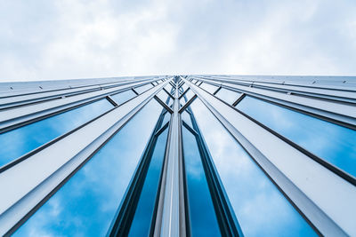 Low angle view of bridge against sky