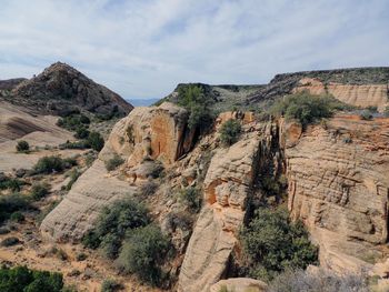 Red cliffs national conservation area on yellow knolls hiking trail southwest utah st. george