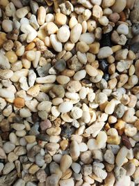 Full frame shot of pebbles