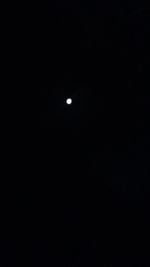 Scenic view of moon in sky at night