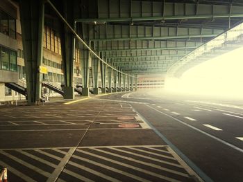 View of empty road