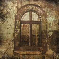 Close-up of closed door