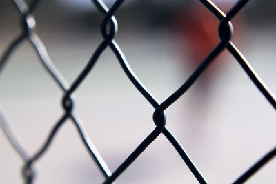 Grating with defocused rhombus shaped background. no people