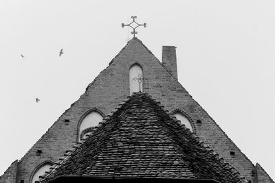 Low angle view of building against sky