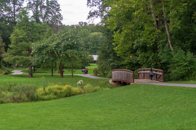 Built structure in park