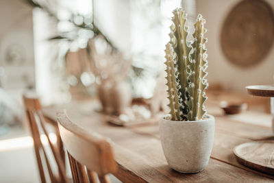 Close-up of coffee on table