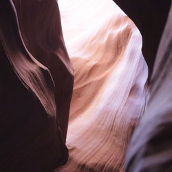 Close-up of rock formation