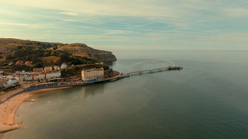 Llandudno great orme north wales uk