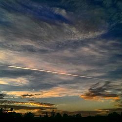 Scenic view of landscape against cloudy sky