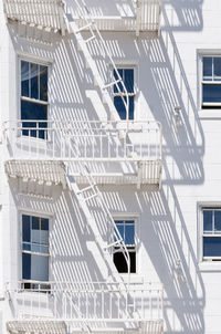 Low angle view of residential building